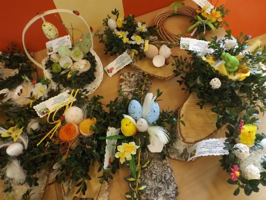 Wielkanocne warsztaty florystyczne w Opatówku
