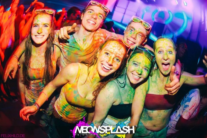 Neonsplash w Polsce! Znane na całym świecie party