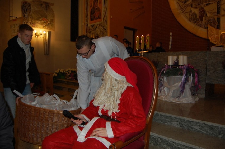 Św. Mikołaj w kościele św. Wojciecha w Kartuzach