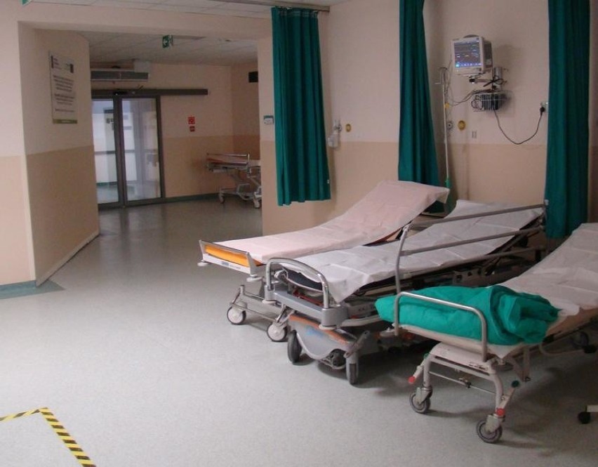 Pomieszczenie do dzielenia pacjentów rannych w wypadkach...
