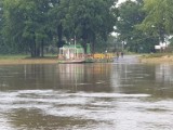 Prom w Milsku stanął z powodu wysokiego stanu wody w Odrze