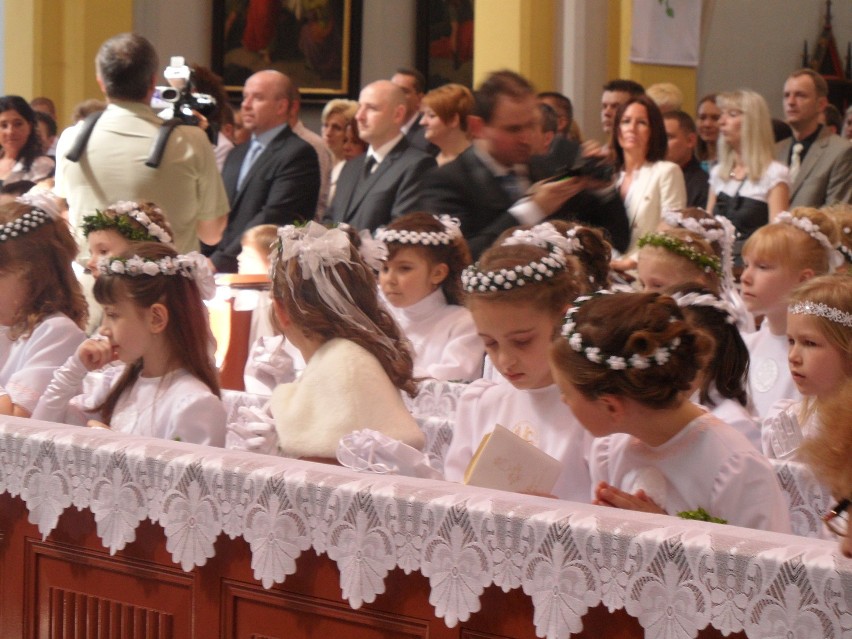 Pierwsza Komunia Święta w kościele pw. Świętego Krzyża w Siemianowicach Śląskich
