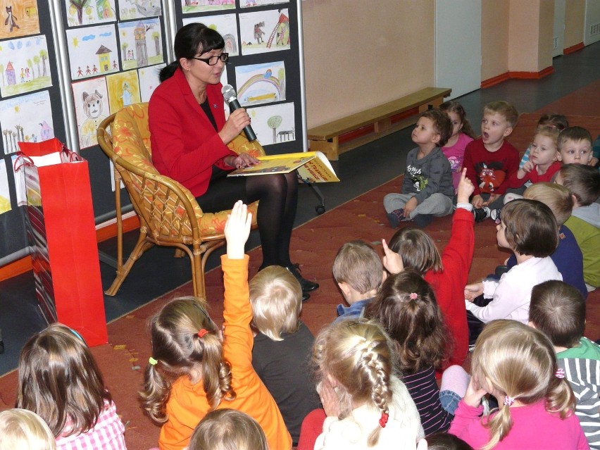 Prezydent czytała dzieciom