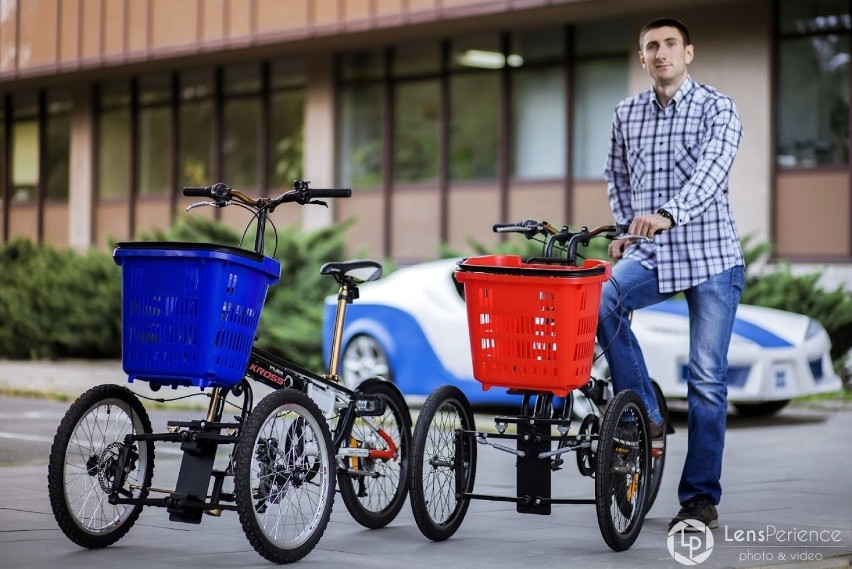 Student Politechniki Krakowskiej stworzył oryginalny rower „trzy w jednym” [ZDJĘCIA]