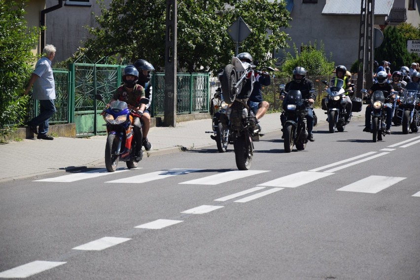 VIII Widawski Zlot Motocyklowy. Parada drogami gminy