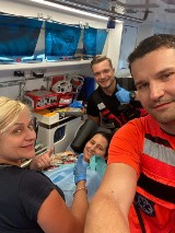 Zespół Ratownictwa Medycznego ze Stawiszyna odebrał poród w ambulansie