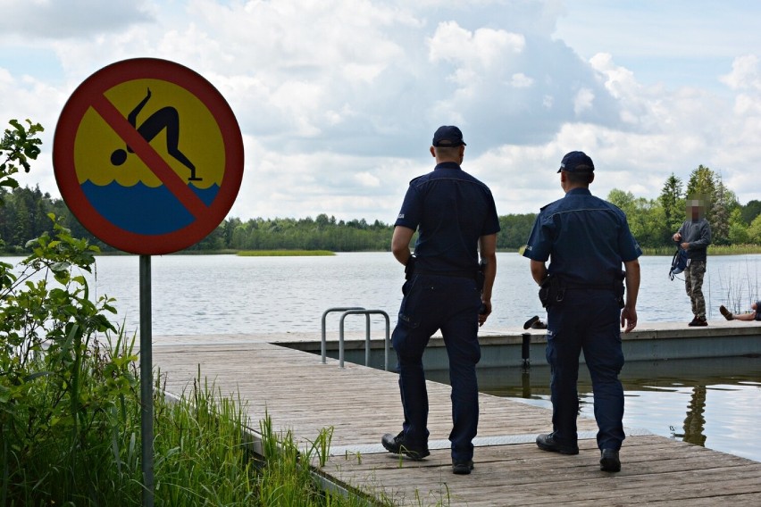 Akweny pod czujnym okiem suwalskich policjantów 