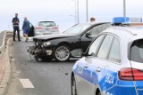 Wypadek na alei Piłsudskiego w Legnicy. Wiadukt był zablokowany, zobaczcie zdjęcia