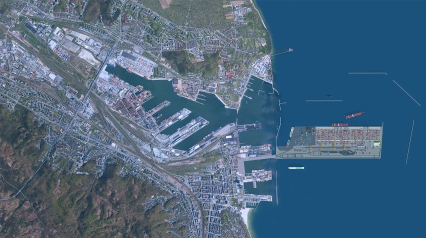 Wzrost przeładunków w Porcie Gdynia w styczniu i firmy zainteresowane udziałem w projekcie Portu Zewnętrznego
