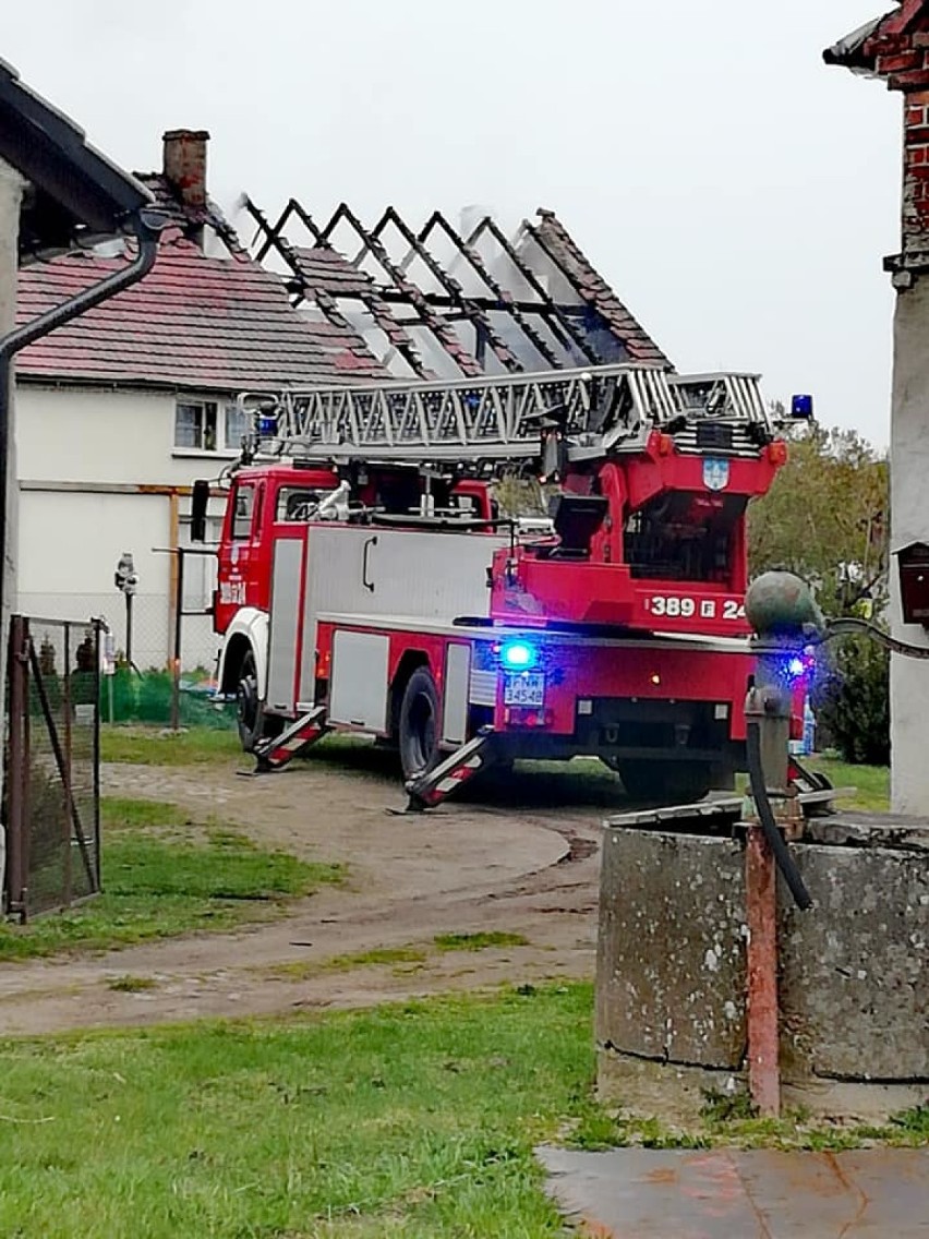Drugi pożar we wsi Książ Śląski w ciągu dwóch miesięcy. A...