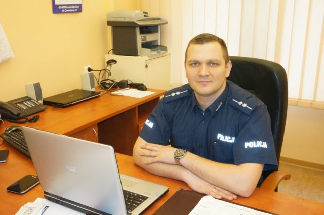 Piotr Skolik od 5 marca pełni obowiązki komendanta komisariatu policji w Kaletach