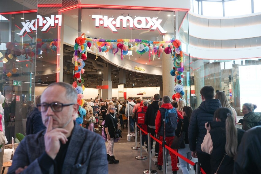 Otwarcie nowego sklepu TK Maxx w krakowskiej galerii...