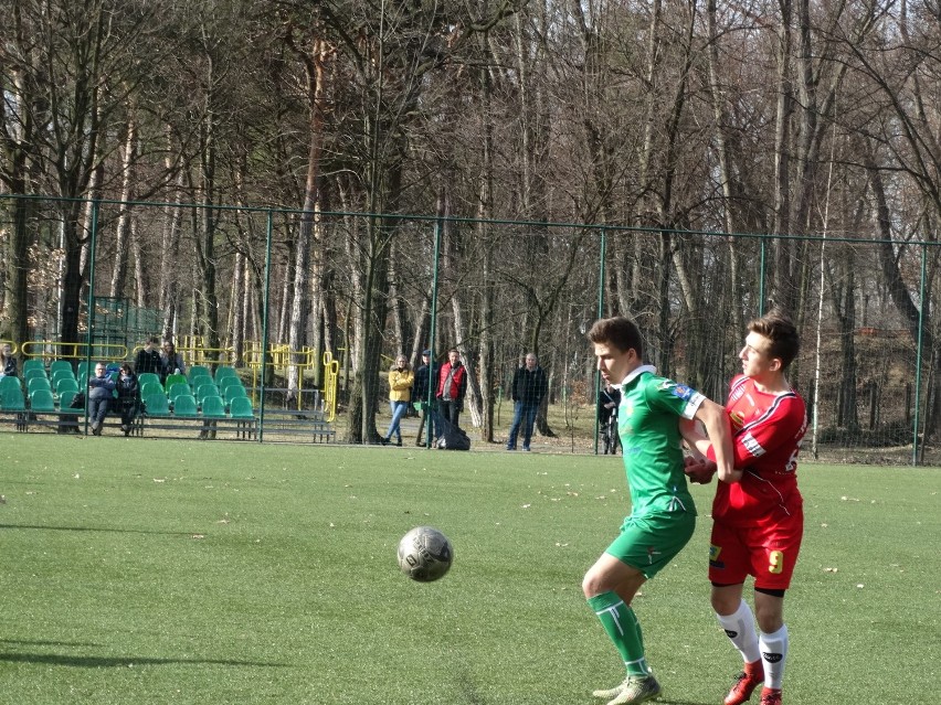 Rezerwy Pogoni Zduńska Wola i Warty Sieradz w meczu kontrolnym [zdjęcia]