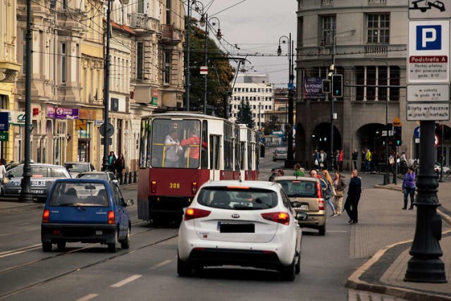 Do wypadku doszło na ulicy Focha w Bydgoszczy.