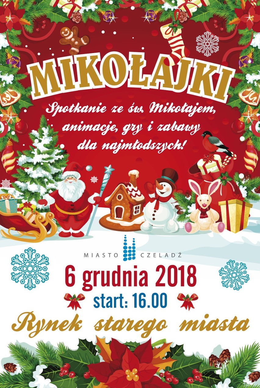 Będzin, Czeladź: Mikołajki, prezenty i dobra zabawa [PROGRAM]