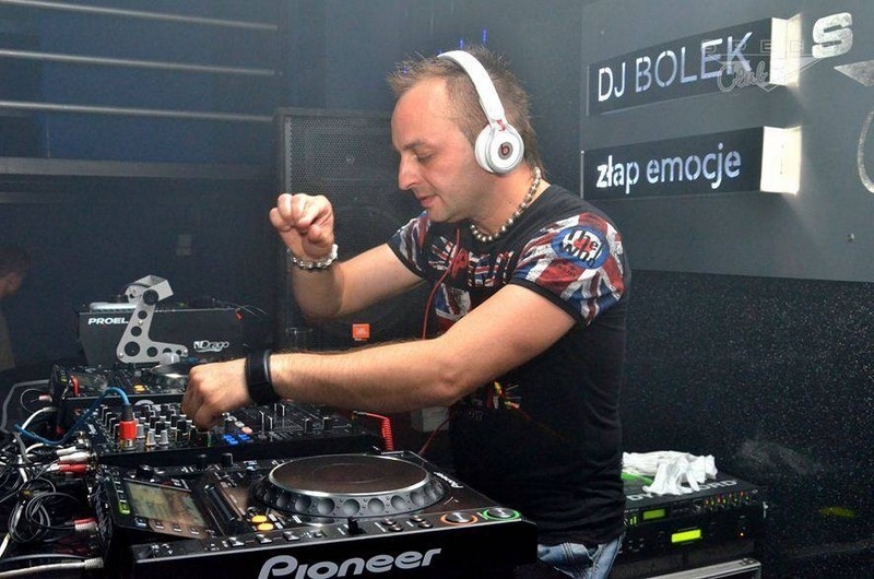 DJ Bolek, jedna z gwiazd i współorganizator festiwalu.