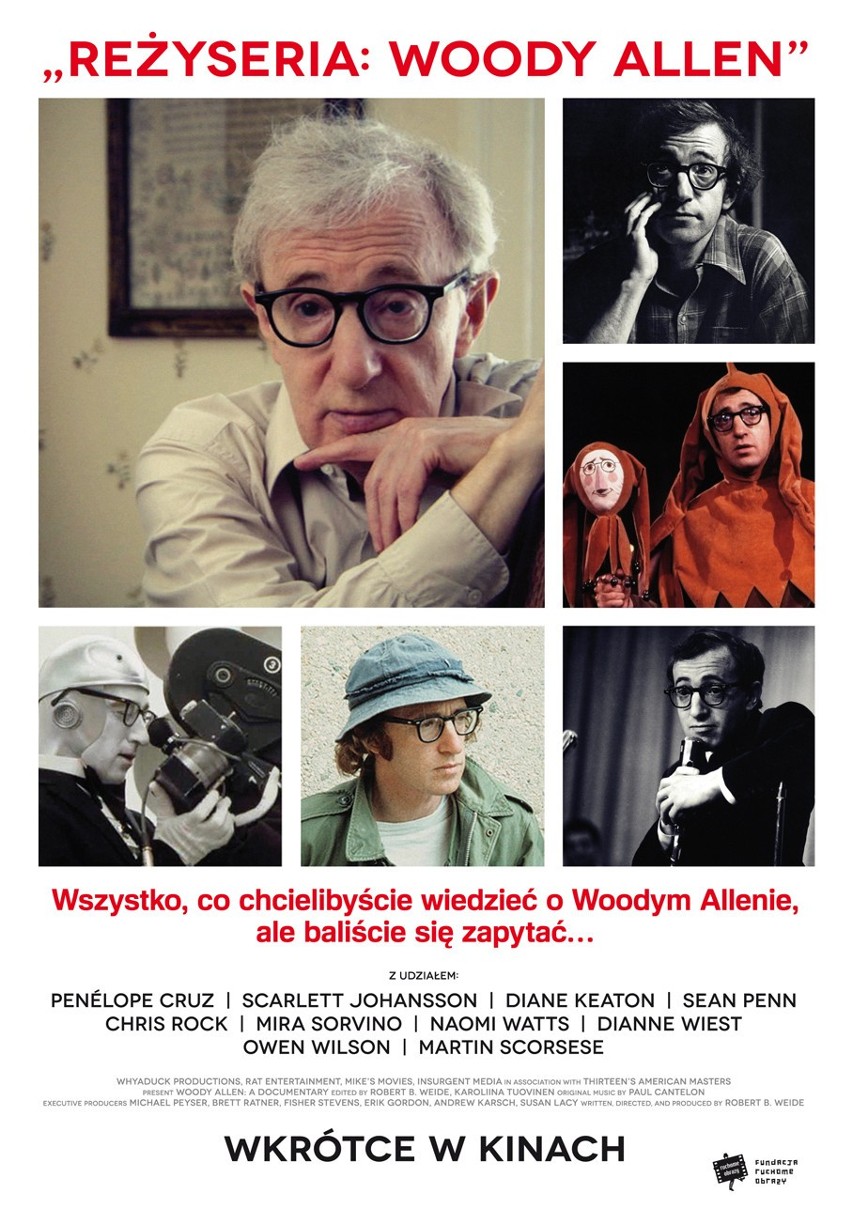 Film &quot;Reżyseria: Woody Allen&quot; od 28 czerwca w kinach