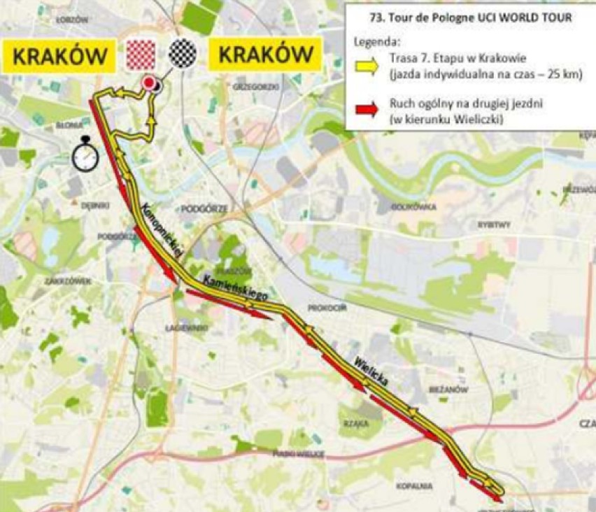Kraków. Tour de Pologne 2016 spowoduje zamknięcie ulic i poważne zmiany [WIDEO]