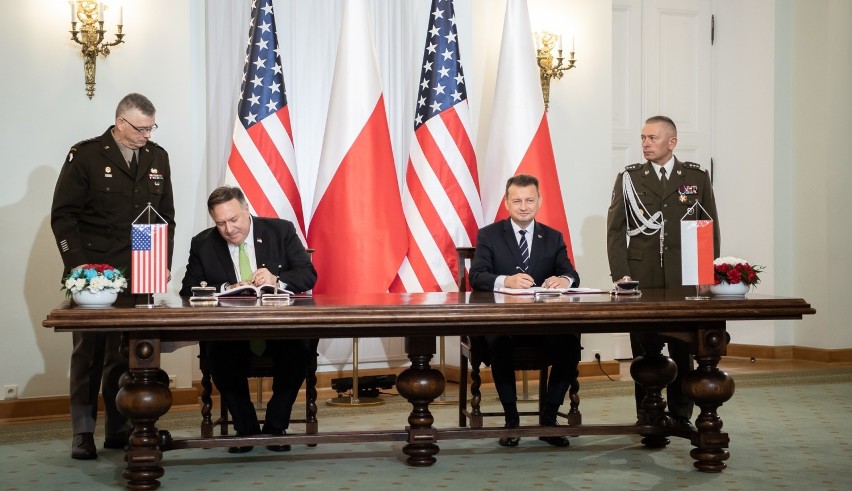 Podpisanie polsko-amerykańskiej umowy o współpracy...