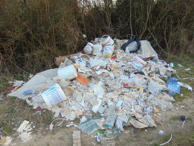 Dzikie wysypisko śmieci na szlaku św. Jakuba Via Regia w Siemoni w gminie Bobrowniki 

Zobacz kolejne zdjęcia/plansze. Przesuwaj zdjęcia w prawo - naciśnij strzałkę lub przycisk NASTĘPNE