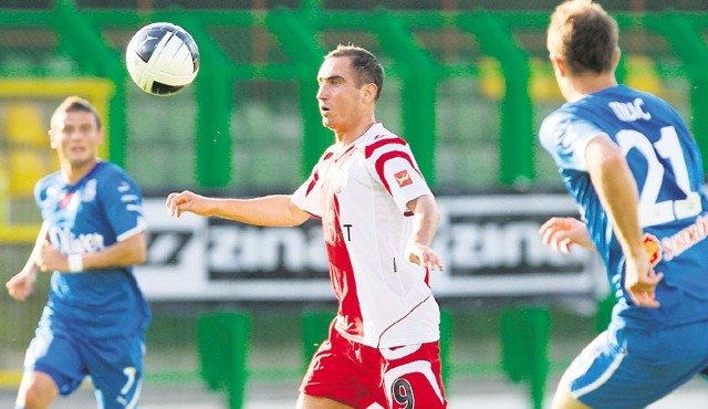 Marcin Smoliński grał w ostatnim na wyjeździe meczu, w którym ŁKS strzelił gola
