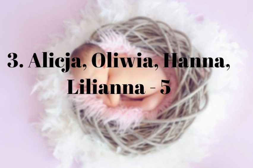 3. Alicja, Oliwia, Hanna, Lilianna - 5