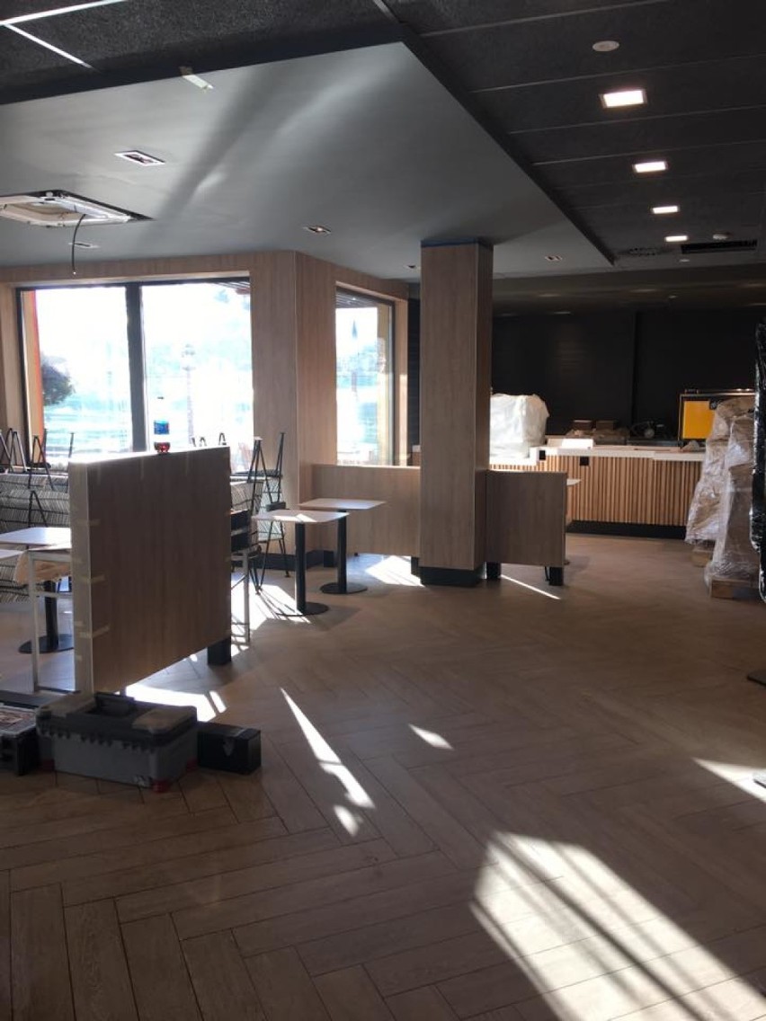 Kończy się remont restauracji McDonald's w Grudziądzu [zdjęcia]