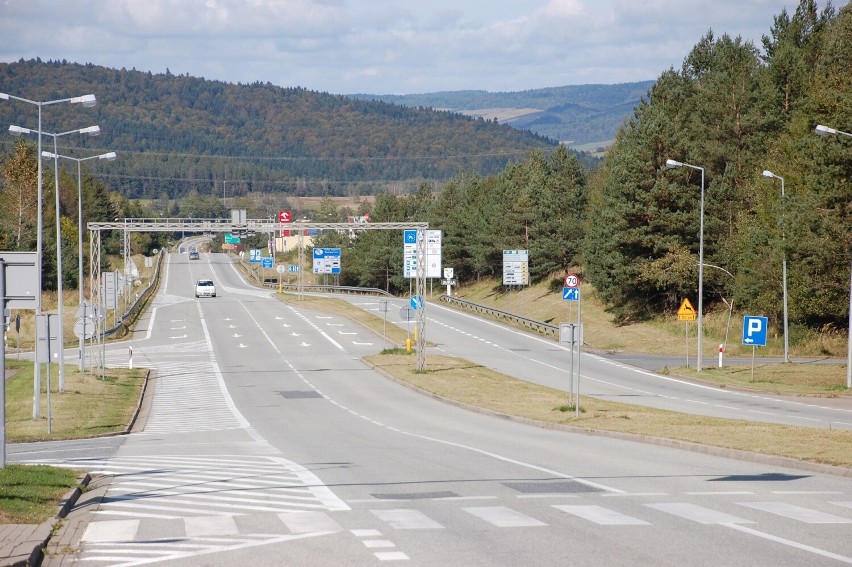 Kontrole na przejściu granicznym ze Słowacją w Barwinku
