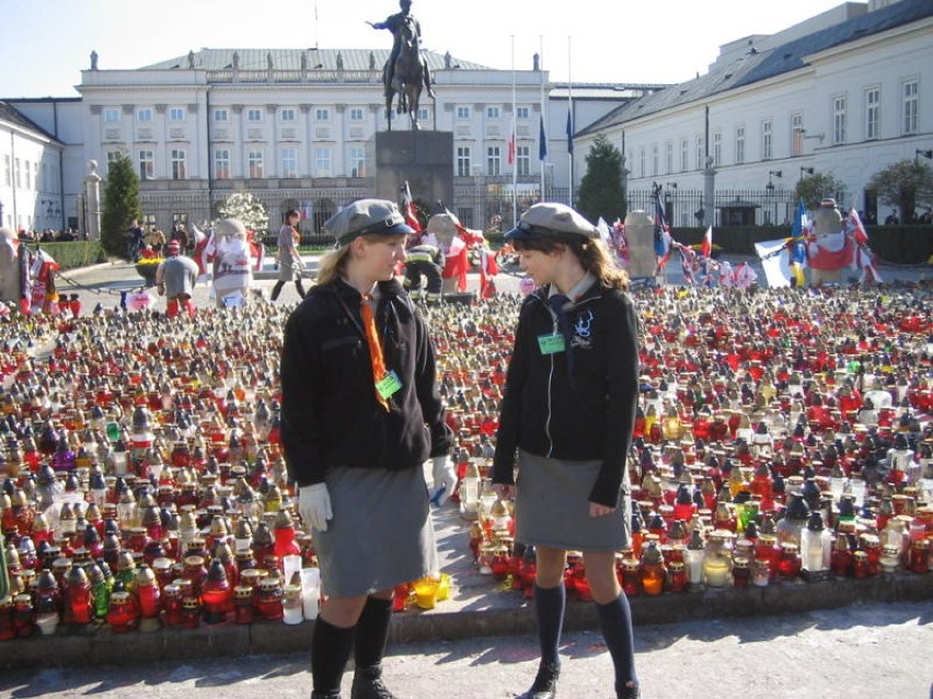 Żałoba po katastrofie samolotu prezydenckiego pod...