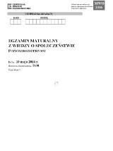 Matura WOS 2016: poziom rozszerzony. Mamy ARKUSZ CKE!