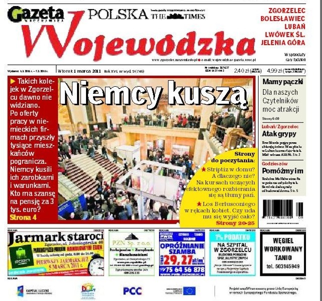 Gazeta Wojewódzka od wtorku przez cały tydzień w kioskach. Naprawdę warto!