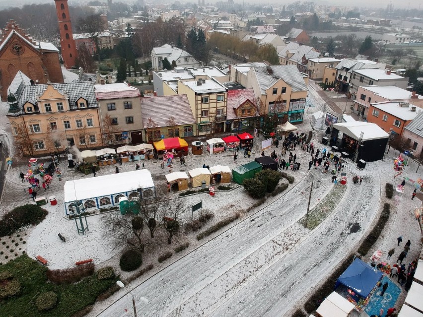 Jarmark Świąteczny w Opalenicy w 2018 roku z lotu ptaka! Zobaczcie niesamowite kadry!