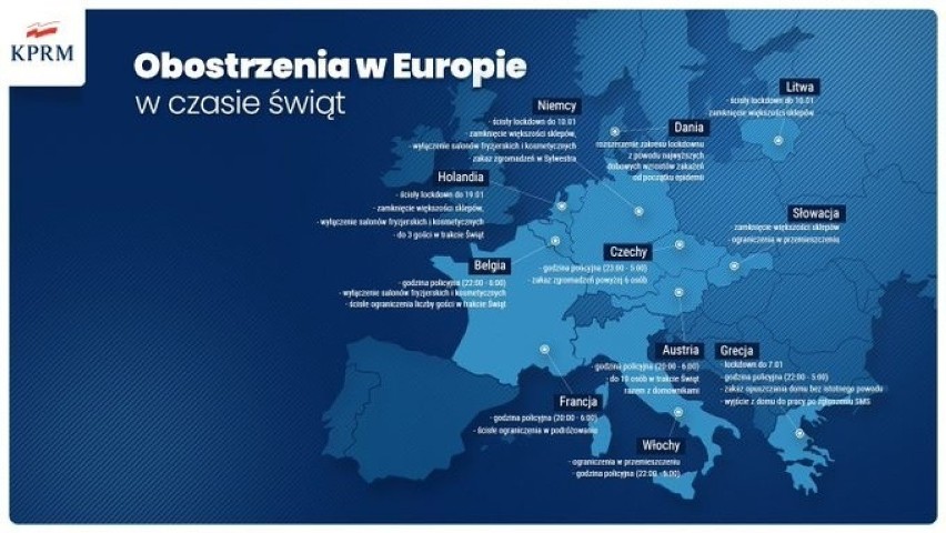 Narodowa kwarantanna od 28 grudnia do 17 stycznia! Zamknięte hotele i stoki narciarskie. W Sylwestra zakaz przemieszczania się