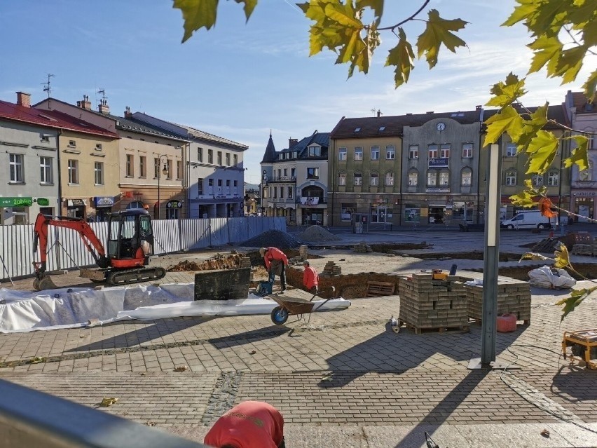 Na wiosnę chrzanowianie mają zobaczyć efekty remontu Rynku