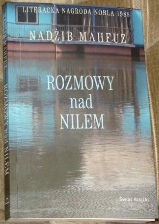 Okładka książki &quot;Rozmowy nad Nilem&quot;