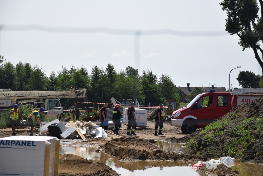 Zginął robotnik budowlany z Ukrainy. Spadł z wysokości! [FOTO]