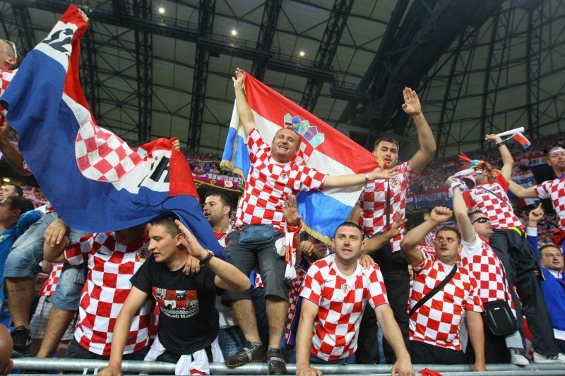 Euro 2012 Poznań - Gorąca noc chorwackich kibiców!