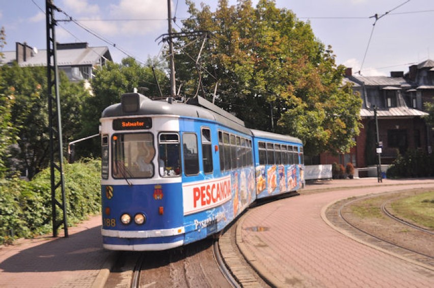 tramwaj nr 2 w Krakowie