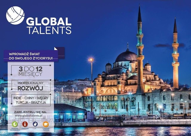 Global Talents: Płatne praktyki zagraniczne