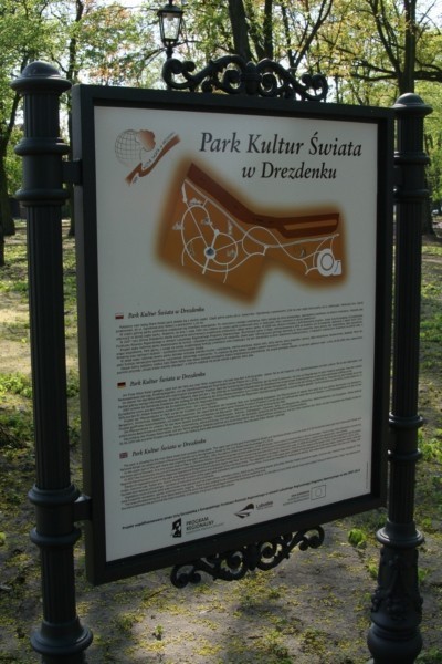 1 maja 2012. Otwarcie Parku Kultur Świata w Drezdenku.