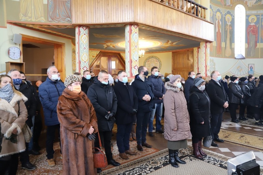 Powitanie nowego duszpasterza. Ksiądz Wiktor Tetiurka objął probostwo w Dąbrowie Białostockiej