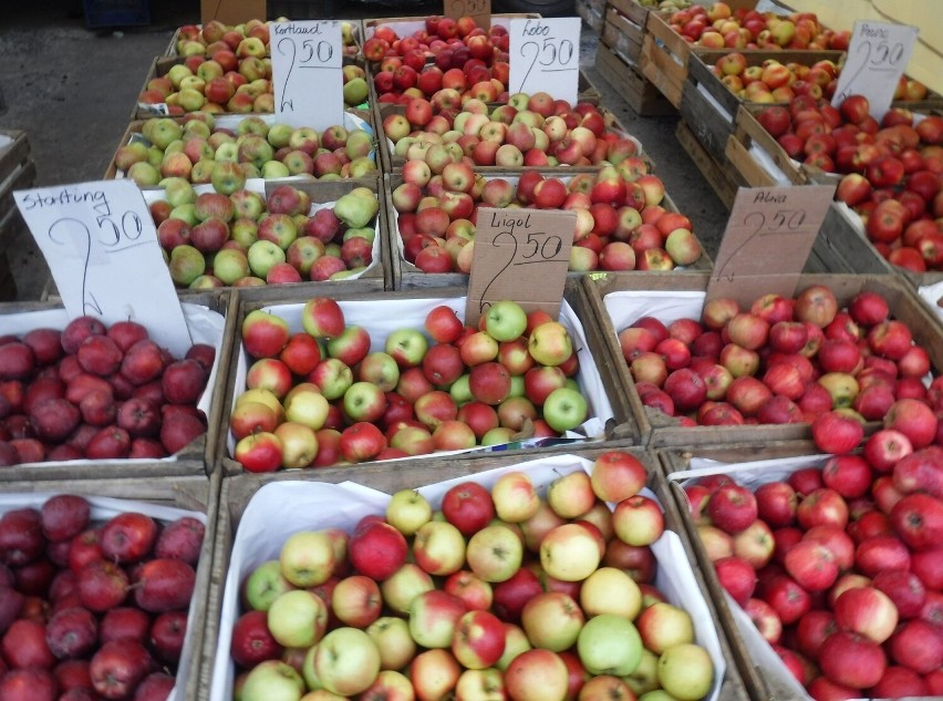Za kilogram jabłek trzeba było zapłacić 2,50