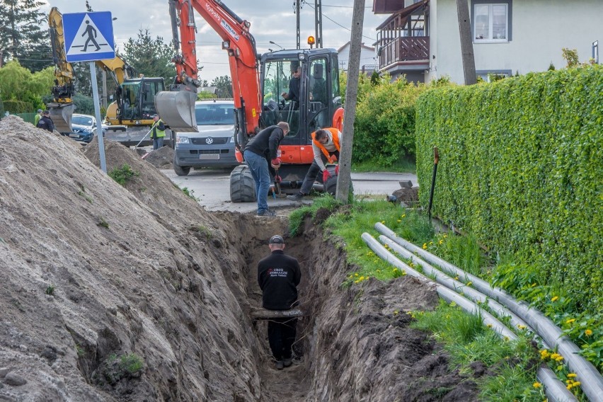 Rumia. Budowa ulicy Marii Konopnickiej rozpoczęta| ZDJĘCIA