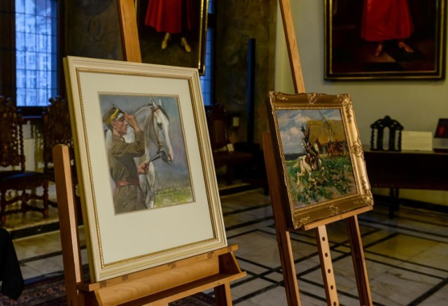 Prezentacja obrazów Wojciecha Kossaka, które po wielu latach wróciły do Gdańska
