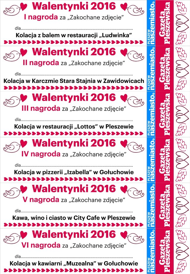 Plebiscyt Zakochane zdjęcie - Walentynki 2016 Pleszew