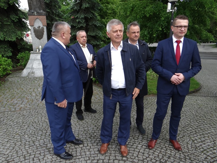 Radomsko: Marek Belka zachęca do udziału w wyborach do europarlamentu [ZDJĘCIA, FILM]