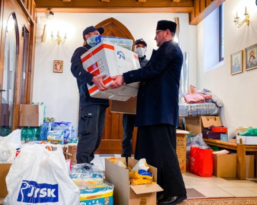 Służba Więzienna ze Stargardu przekazała dary dla Ukraińców