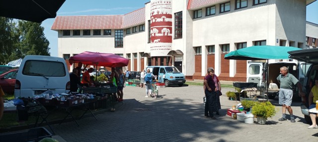 Na czas budowy nowych stoisk handlarze przenieśli się na teren Muzeum