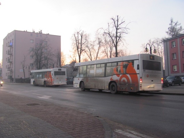 Od 1 stycznia po Myszkowie jeżdżą autobusy nowsze niż dotychczas, z logo miasta.