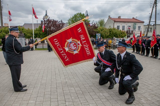 Dzień Strażaka w Wolborzu 2019: OSP Wolbórz otrzymała sztandar na św. Floriana